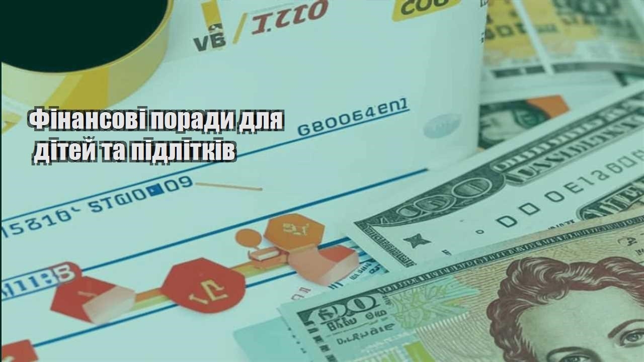 finansovi porady dlya ditej ta pidlitkiv