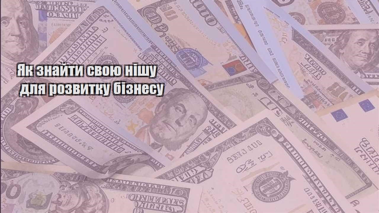 yak znajty svoyu nishu dlya rozvytku biznesu